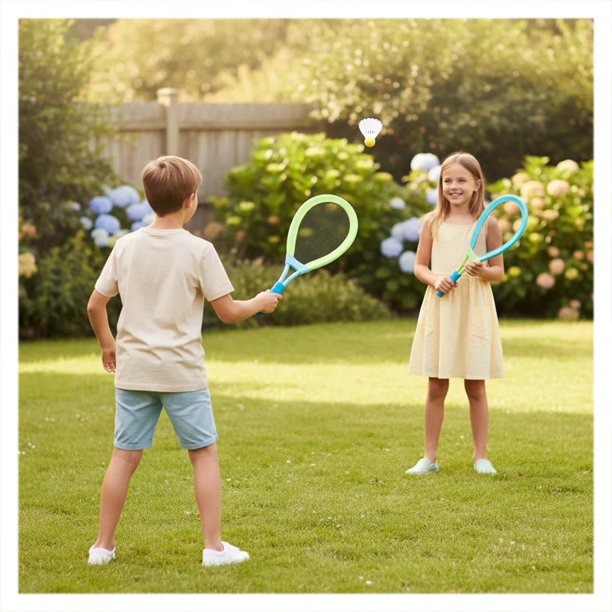 Badminton & Soft tenis, set 2 în 1 XL, Alldoro [1]