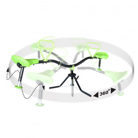 Balansoar rotativ Spinner, Exit Toys [1]