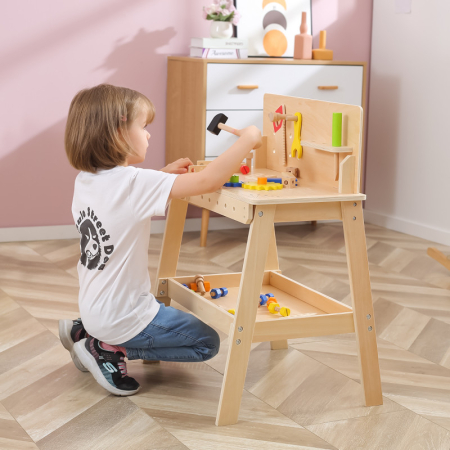 Banc de lucru natur accesorizat, Viga [5]