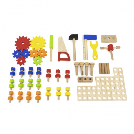 Banc de lucru natur accesorizat, Viga [4]