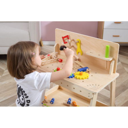 Banc de lucru natur accesorizat, Viga [4]