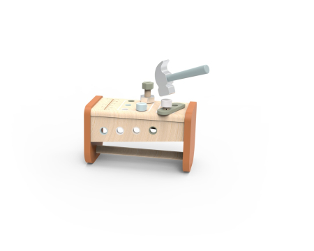 Banc de lucru si trusa de scule din lemn, Speedy Monkey [2]