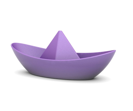 Jucarii de exterior - Barcuta de jucarie pentru apa SwiBi, Violet, BiBio