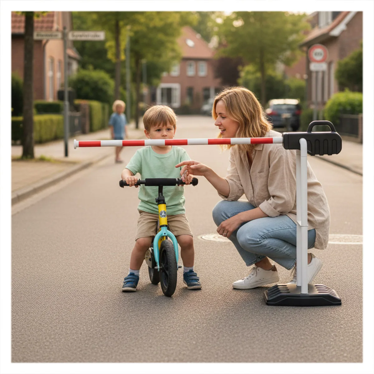 Barieră rutieră interactivă pentru copii [2]