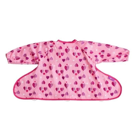 Baveta cu maneci si ventuze  - Inimioare [6]