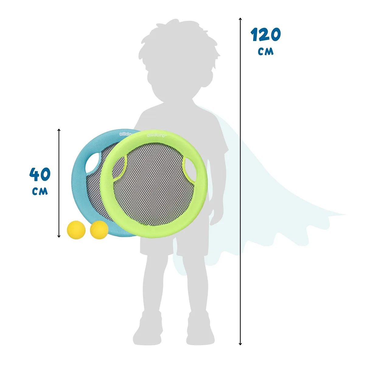 Beachball & Frisbee XL, set 2 în 1 de plaja, Alldoro [5]