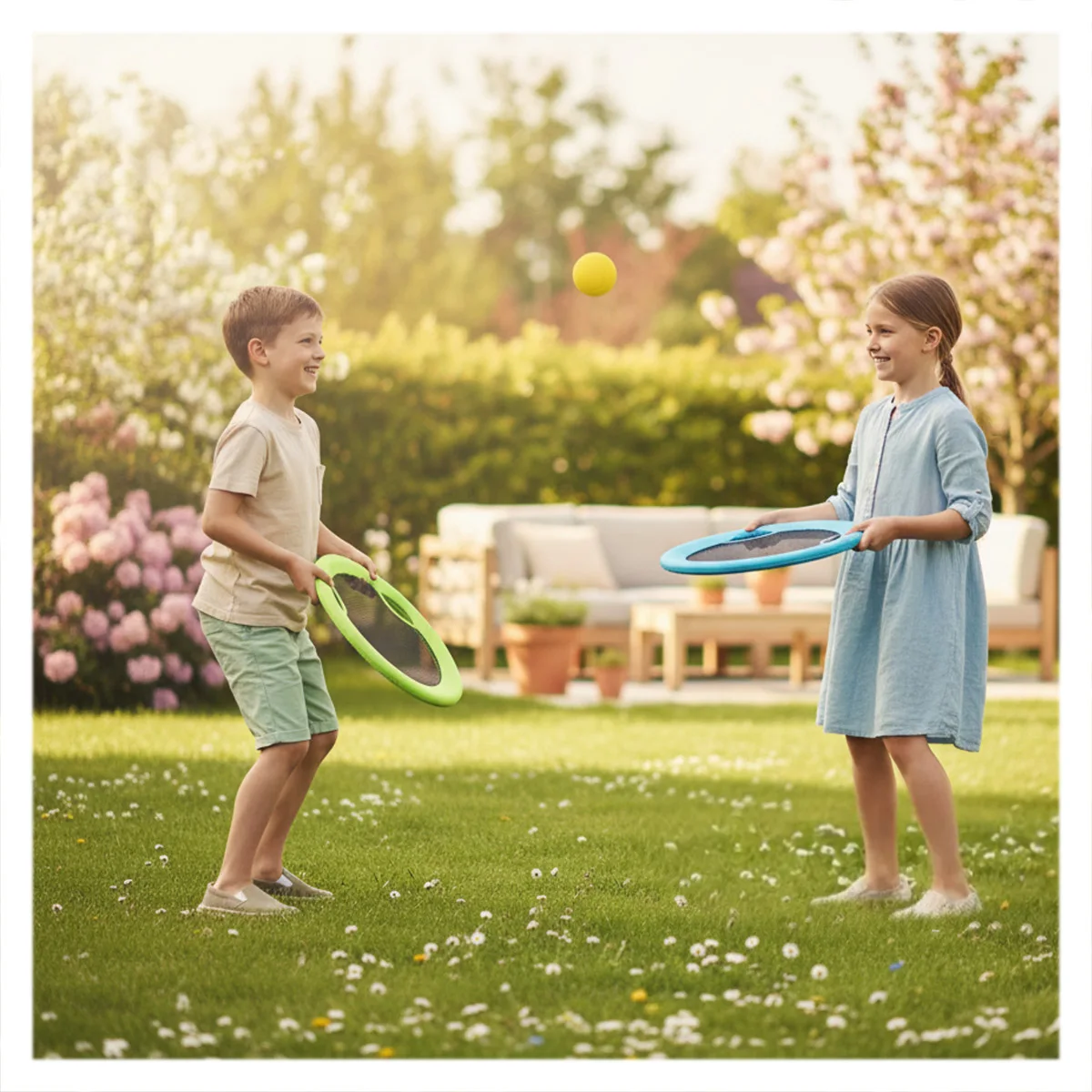 Beachball & Frisbee XL, set 2 în 1 de plaja, Alldoro [2]