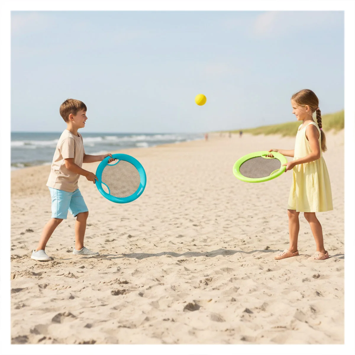 Beachball & Frisbee XL, set 2 în 1 de plaja, Alldoro [1]