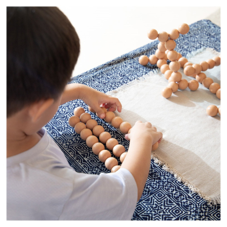 BendiBeads Natural, margele flexibile, Guidecraft [2]