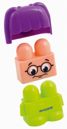 Blocks Super Scoala 96 piese - Miniland [1]