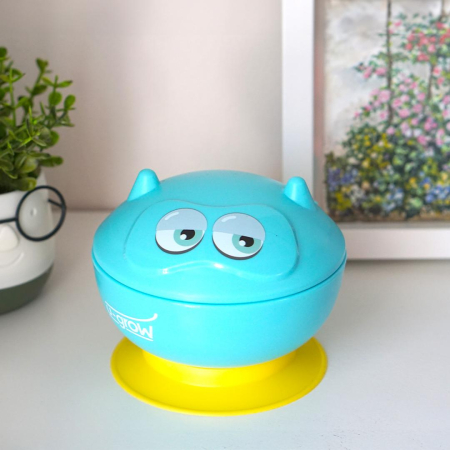 Bol cu ventuza si capac 340 ml, U-Grow [3]