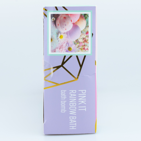 Set 5 bombe de baie curcubeu, Pink It [5]