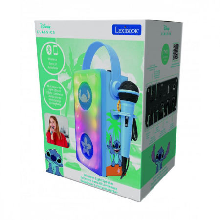 BOXA CU LUMINI&amp;MICROFON FARA FIR, STITCH [1]