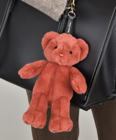 Ursulet din plus - breloc adorabil, 20 cm, Teracota [1]