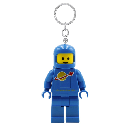 Noutati - Breloc cu lanterna LEGO astronaut  - albastru (LGL-KE10)