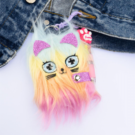 Breloc Mini-jurnal  Girabrilla – notebook miniatural cu pix [9]