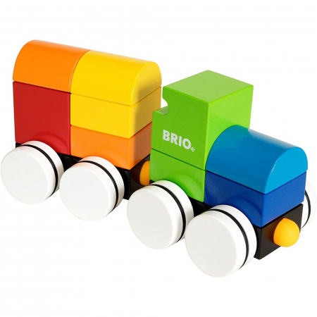 Vehicule - Brio - Tren Magnetic Cu Roti Albe