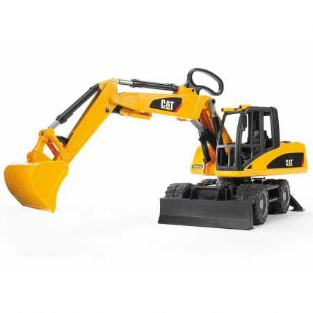 Jucarii de rol - Bruder - Excavator Pe Roti Cat