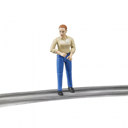 Bruder - Figurina Femeie Cu Pantaloni Albastri [1]