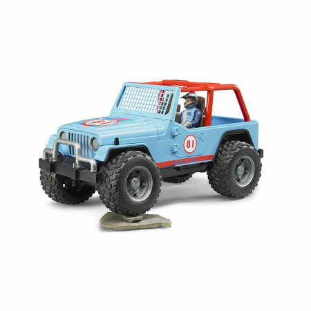 Bruder - Jeep Cross Country De Curse Albastru [5]