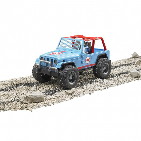 Bruder - Jeep Cross Country De Curse Albastru [1]