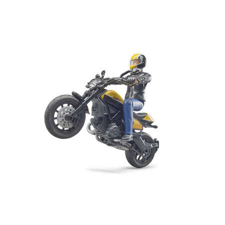 Bruder - Motocicleta Scrambler Ducati Full Throttle Cu Sofer [1]