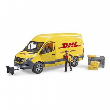 Vehicule - Bruder - Sprinter Dhl Mercedes Benz Cu Sofer