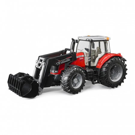 Bruder - Tractor Massey Ferguson 7624 Cu Incarcator Frontal [3]