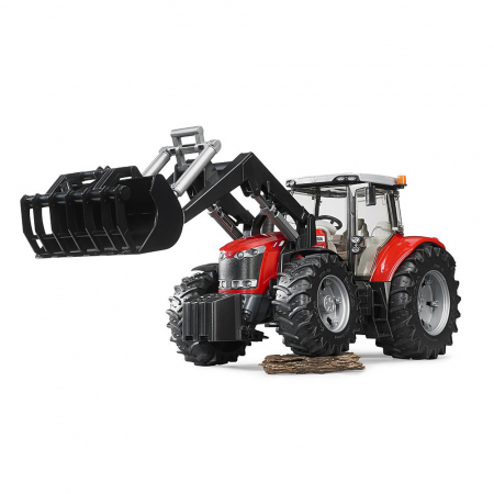 Bruder - Tractor Massey Ferguson 7624 Cu Incarcator Frontal [1]