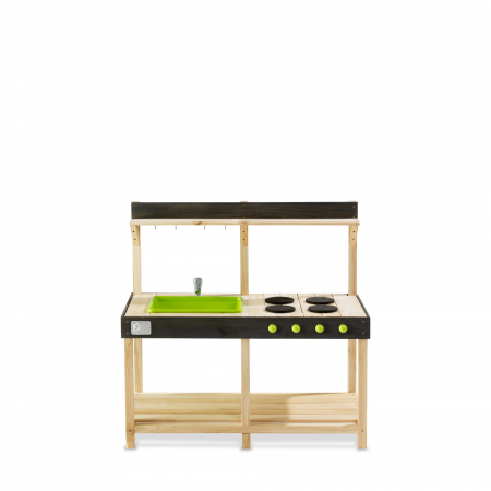 Bucătărie de joacă din lemn Yummy 100 - natural, Exit Toys [1]