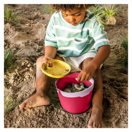 Bucki, galetusa cu sita, rosu cherry, Quut Toys [1]