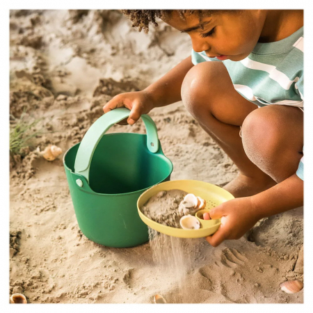 Bucki, galetusa cu sita, verde, Quut Toys [2]