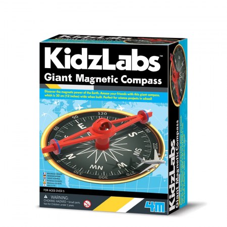 Jocuri educative - Busola Magnetica Gigant KidzLabs