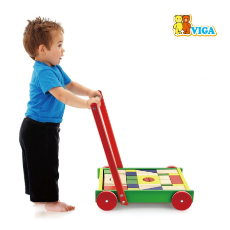 Cadru pentru mers multifunctional Viga cu cuburi [3]