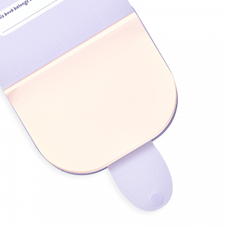 Caiet desen portabil - Panda mov [1]