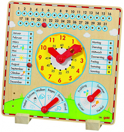 Jucarii Educative - Calendar cu ceas