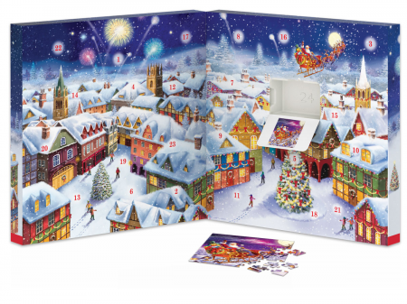 Calendar de Advent Amintiri de Craciun, 24 puzzle-uri, 50 piese [2]