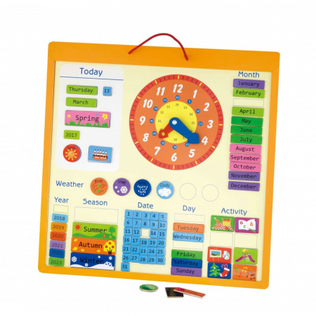 Jucarii Educative - Calendar magnetic mare