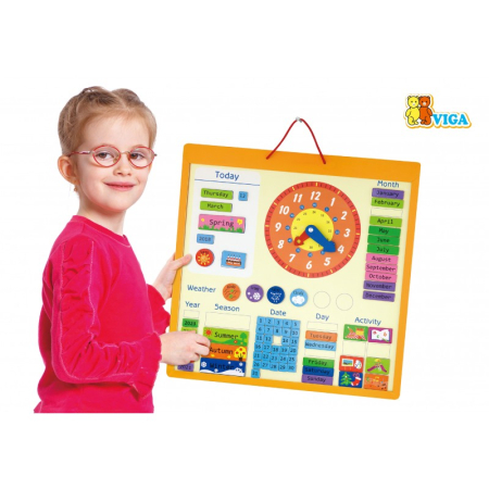 Centre de activitati - Calendar magnetic mare