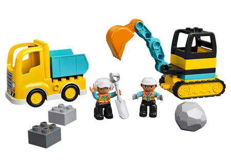  Camion si excavator pe senile [1]