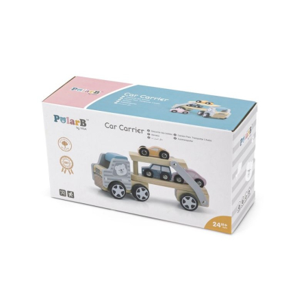 Camion transportor cu 3 masinute, PolarB Viga [1]