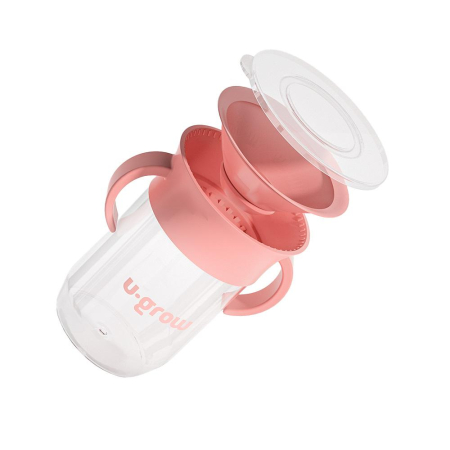 Cana 360 grade cu manere, roz, U-Grow [1]