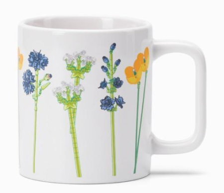 Noutati - Cană ceramică - Flori