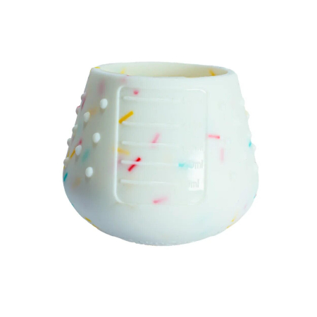 Mama si copilul - Canita din silicon - Confetti