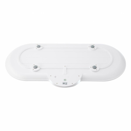 Cantar corporal 2 in 1 pentru bebelusi si copii U-Grow, functie bluetooth, capacitate 30 kg, display LCD, alb [5]