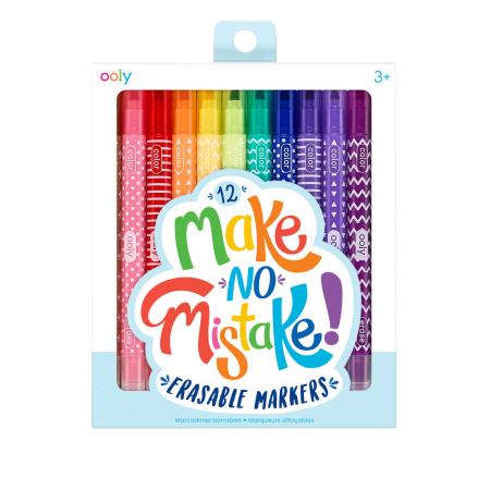 Carioci - Carioci care se sterg - Make no mistake! - Set de 12
