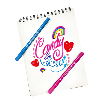 Carioci duble caligrafice Duo, set de 12 [4]