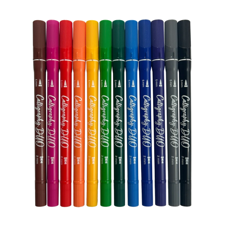 Carioci duble caligrafice Duo, set de 12 [5]