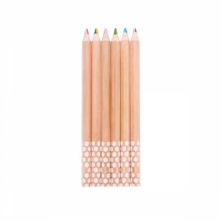 Creioane multicolore Caleidoscop, set de 6 [3]