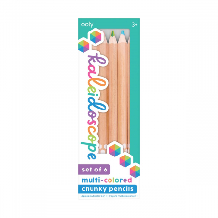 Creioane multicolore Caleidoscop, set de 6 [5]